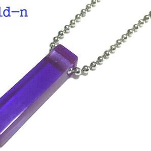 guild-n ★ パープル レトロホテルルームキー型 レジ ンペンダント チョーカー ネックレス ハンドメイド