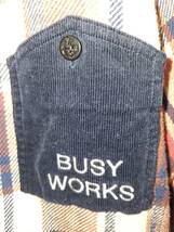 美品★A BATHING APE アベイシングエイプ BUSY WORKS 93 チェック 長袖シャツ★稀少♪_画像5