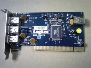 ロジテック LHA-1394VA PCIバス用 IEEE1394接続 I/Fボード ロープロ