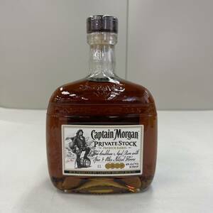 M286454(111)-504/AM3000 酒 Captain Morgan PRIVATE STOCK PREMIUM BARREL　キャプテンモルガン　プライヴェートストック　40％　1000ml