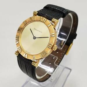 E111-635　腕時計　TIFFANY＆Co.　ティファニー　アトラス　18K　重量：約30.9ｇ　電池交換済み