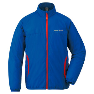 Mont-Bell Montbell 1103296 Wind Bratch Jacket Kid's Blue 150 размер