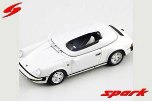■スパークモデル 1/43 1987 ポルシェ911 カレラ 3.2 スピードスター CS シングルシーター ホワイト