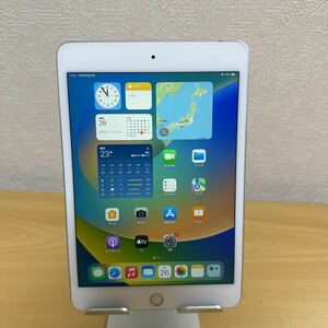 良品 iPad mini5 64GB white A2124 Wi-Fi+Cellular 7.9インチ 第5世代 2019年 本体 中古 SIMフリー 管理番号：80735