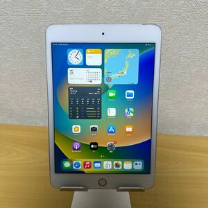 iPad mini5 64GB white A2124 Wi-Fi+Cellular 7.9インチ 第5世代 2019年 本体 バッテリー92%中古 SIMフリー 管理番号：70631