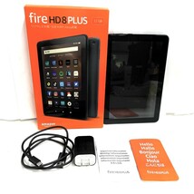 X144-H5-2089 Amazon アマゾン Kindle Fire HD 8 PLUS タブレット K72LL3 8インチ 32GB 通電確認済み③_画像1