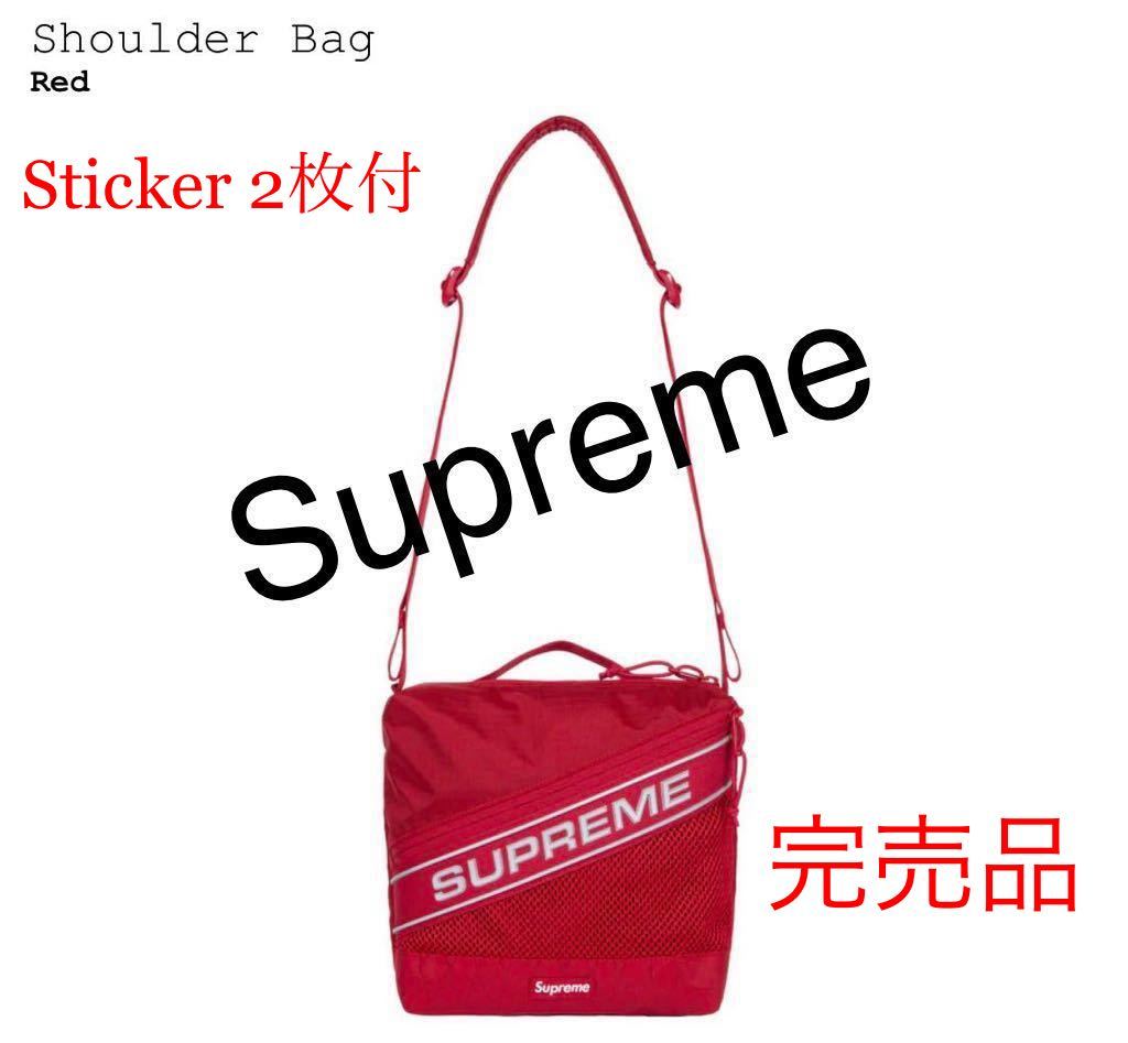 Yahoo!オークション -「supreme shoulder bag red」の落札相場・落札価格