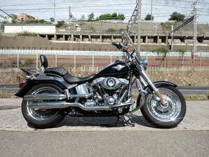 HARLEYDAVIDSON FLSTF FATBOY ABS [103-1680] 2013年 兵庫 神戸 画像40枚以上 動画アリ( ソフテイル ファットボーイ 1580 ハーレー )