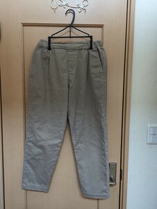  size M* lady's * beige chinos * waist one part rubber * postage included 