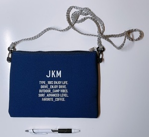 ◆オートバックス限定/JKM/サコッシュ/ネイビー/未使用美品