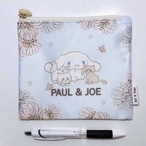 ◆ PAUL＆JOE×シナモロール/ポーチ/未使用難有品