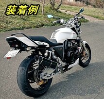 動画有【新品即決】バイク用 リアルカーボン調 汎用 マフラー サイレンサー 51ｍｍ径 全長47cm スリップオンマフラー 5_画像7