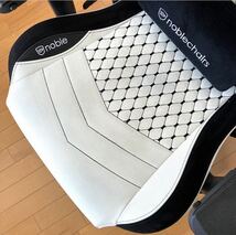 noblechairs プレミアムホワイト　NBL-PU-WHT-002 ノーブルチェア　検)ゲーミングチェア_画像2