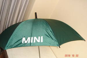  не использовался хранение товар MINIl Cooper оригинал umbrella ( british green Lee n)