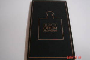 未使用新品YSL BLACK　OPIUMムエット（紙製）９枚￥１５０