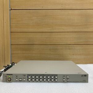 GXL8747 Panasonic multiplexed frame Switcher フレームスイッチャーWJ-FS416A 通電のみ確認　現状品　1017