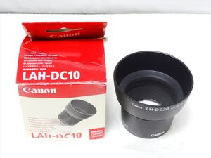 未使用 Canon キヤノン コンバージョンレンズアダプター LH-DC20 LA-DC52E　CONVERSION LENS ADAPTER　LAH-DC10　送料220円　896