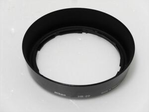 Nikon HB-20 純正 レンズフード ニコン AF 28-80mm F3.5-5.6 用 送料140円　430