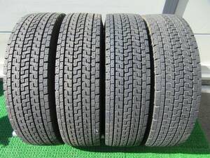 ★残り溝約10-11mm★21年製★ ヨコハマ ZEN 903ZW 225/80R17.5 123/122L　4本セット　A733