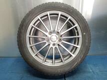 ★7-8分山★17年製★ ブリヂストン VRX2 225/50R18　ブリヂストンECO FORME 18×7J +53 5H-114.3 スタッドレス エスティマ・C-HR等　A767_画像3