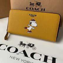 ☆☆【COACH】PEANUTSコラボ長財布☆☆_画像1