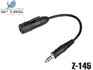 Z-145　【正規代理店】 ZTACTICAL ミリタリージャック 変換コネクター ZTAC Z-TAC