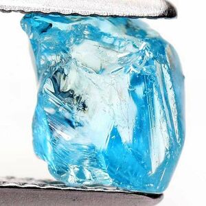 [World Rough: Blue Jill Conon 3.25ct: 4751] Натуральный синий циркон грубые минеральные ювелирные изделия