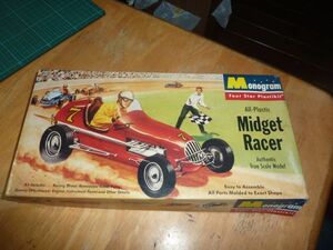 1/20 ミゼットレーサー モノグラム　1950年代スプリントカー 50's　Midget Racer MONOGRAM　アメリカ　プラモデル