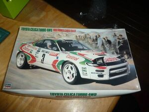 1/24 トヨタ セリカ ターボ４WD 1993モンテカルロトラリー　ハセガワ　TOYOTA CELICA TURBO 4WD　1993 MONTE CARLO RALLY　