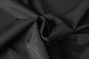 ♪レーヨンストレッチポンチニット 黒 巾：145cm♪4.3m[8368]