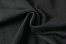 ♪アクリルウールポンチニット 黒 巾：140cm♪2m[8401]_画像1