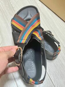 お値下げ　Paul Smith ポールスミス レザーサンダル サイズ 7 (25.5cm)イタリア製