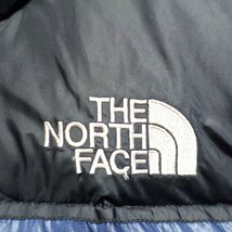 THE NORTH FACE ノースフェイス ヌプシ ダウンジャケット 700FP メンズ Mサイズ 正規品 ブルー Z654_画像4