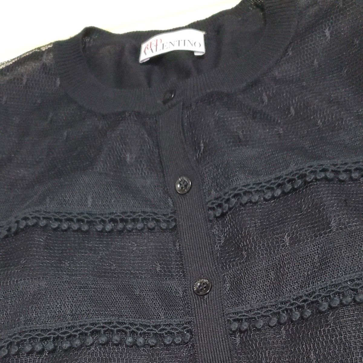 ☆新品☆RED VALENTINO ウールカシミヤ ベルテッドコート 40-