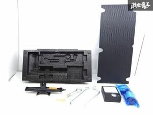 【動作OK】日産 純正 B21A デイズルークス ラゲッジボックス エアコンプレッサー ジャッキー 工具 セット 車載工具 内装 即納 棚31-1