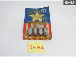 【未使用】STAR WHEEL LOCKS ロックナット スターデンジロック スチール テーパー 袋型 4個 M12×P1.25 日産 ホンダ スバル 即納 棚9-4-B