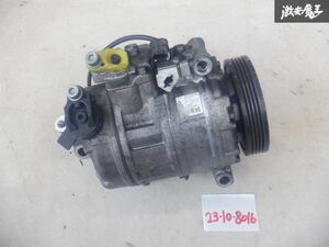 BMW 純正 E60 5シリーズ 540i 545i V8エンジン A/C エアコン コンプレッサー 7SEU17C 6452 9122705-02 訳有品 棚24-1