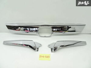 ホンダ 純正 JF3 JF4 N-BOX フロントグリル ヘッドライト用 ガーニッシュ モール 左右セット 計3点 71123-TTA-J010-M1 メッキ 要補修 棚3-3