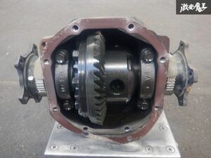 日産純正 ER34 R34 スカイライン RB25DET ノーマル ビスカス リア デフ ケース/サイドフランジ付 38311-43M00 ファイナル4.1 49:12 棚H-11