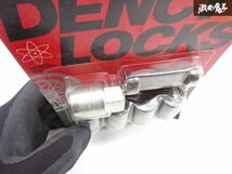 【未使用】KYOEI DENCY LOCKS ロックナット 4個 ブラック スチール 袋型 M12×P1.25 テーパー座面 7103-B スバル 日産 ホンダ 即納 棚1-4-F_画像4