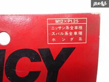 【未使用】KYOEI DENCY LOCKS ロックナット スチール ブラック 4個 袋型 テーパー座面 M12×P1.25 7103-B スバル 日産 ホンダ 即納 棚1-4-F_画像6