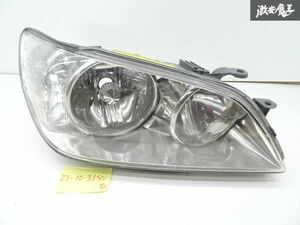 【レンズ割れ無し】トヨタ 純正 SXE10 アルテッツァ 後期 HID ヘッドライト ヘッドランプ ユニット 右 右側 運転席側 KOITO 53-17 棚17-3