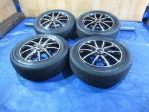 激安即決！LEBEN 13-4B 4H/100 ET43 ＋ YOKOHAMA 155/65R13 2021年製 ワゴンR ラパン アルト セルボ パレット ミラ T007595_画像2