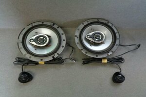 Carrozzeria カロッツェリア コアキシャル スピーカー 3WAY 16㎝ ツイーター カーオーディオ ts-t40 TS-1629 B05444-GYA80