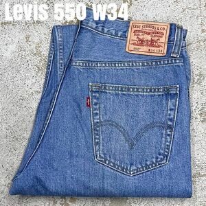 ＊7036 levis リーバイス　550 テーパード　デニムパンツ w34