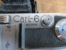 送料込　CARL６　カールシックス　昔の中判カメラ　蛇腹　経年汚れあり現状　コレクション用_画像2