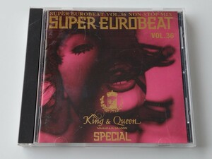 SUPER EUROBEAT VOL.36 King & Queen MAHARAJA SPECIAL CD AVCD10036 93年盤,Norma Sheffield,Virginelle,Linda Ross,Vanessa,DJ NRG,Edo,