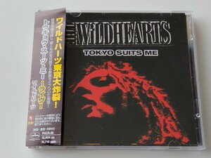 【日本限定盤/2枚組良好品】THE WiLDHEARTS/ TOKYO SUITS ME 帯付CD PHCR86 98年赤坂ブリッツLIVE,ワイルドハーツ,Ginger,8曲収録DISC2付