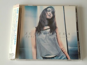 松田樹利亜 / 1494~Julia's Best Selection~ 帯付CD CTCR18004 97年盤,REMIX,NEW VERSION,未発表曲&Naked Love Again,CDエクストラ仕様