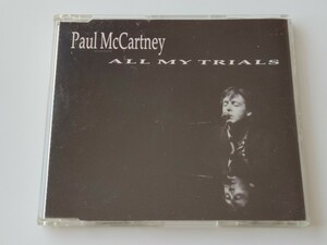 【UK盤】Paul McCartney / All My Trials MAXI CD PARLOPHONE UK CDR6278 90年盤,C Moon,Mull Of Kintyre,Put It There,The Beatles,